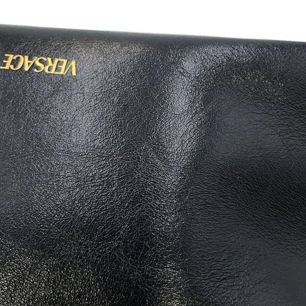 ヴェルサーチェ チェーンショルダーバッグ メデューサ スモール トート レザー 1021383 VERSACE 黒 2way