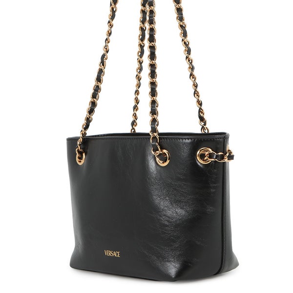 ヴェルサーチェ チェーンショルダーバッグ メデューサ スモール レザー 1021383 VERSACE 黒