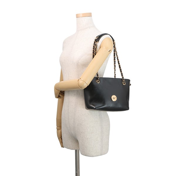 ヴェルサーチェ チェーンショルダーバッグ メデューサ スモール レザー 1021383 VERSACE 黒