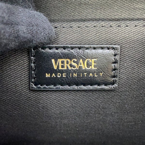 ヴェルサーチェ チェーンショルダーバッグ メデューサ スモール レザー 1021383 VERSACE 黒