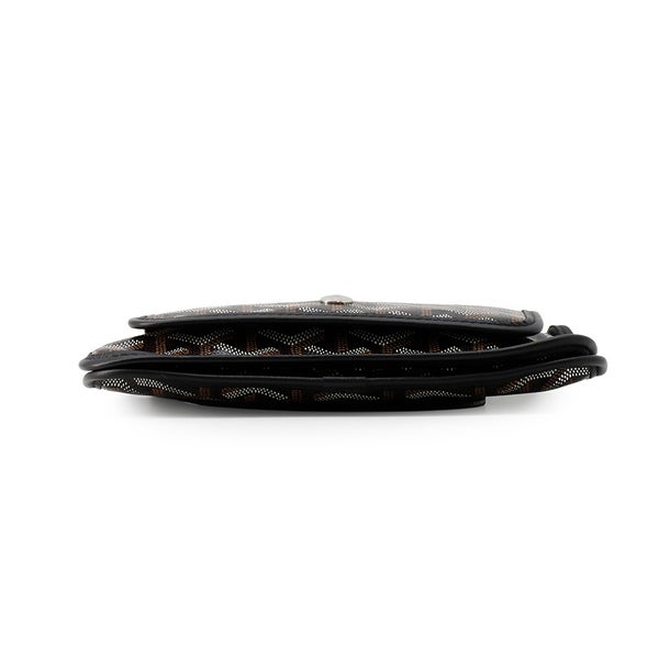 ゴヤール ショルダーバッグ プリュメ ポーチウォレット PVC レザー PLUMETPMLTY01CL01P GOYARD ミニバッグ 黒