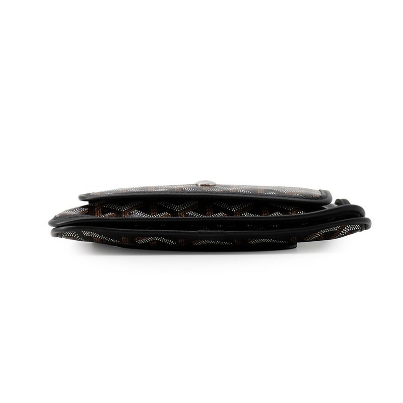 ゴヤール ショルダーバッグ プリュメ ポーチウォレット PVC レザー PLUMETPMLTY01CL01P GOYARD ミニバッグ 黒
