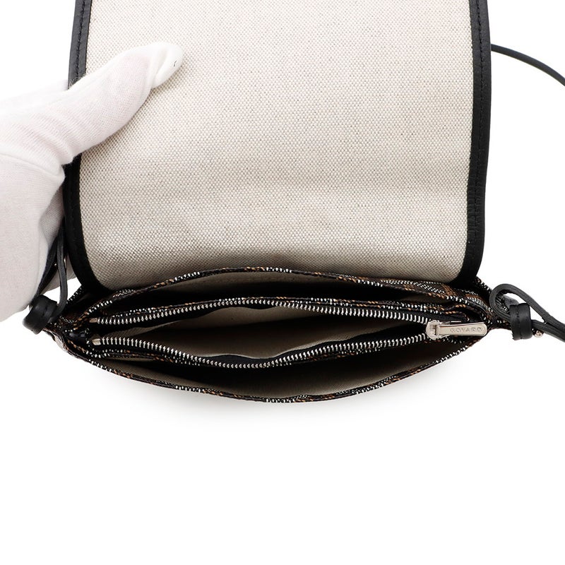 ゴヤール ショルダーバッグ プリュメ ポーチウォレット PVC レザー PLUMETPMLTY01CL01P GOYARD ミニバッグ 黒