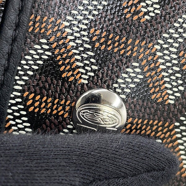 ゴヤール ショルダーバッグ プリュメ ポーチウォレット PVC レザー PLUMETPMLTY01CL01P GOYARD ミニバッグ 黒