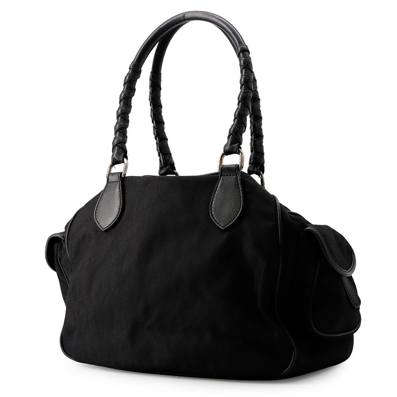 ディオール ハンドバッグ オブリーク ラブリー ナイロン レザー NLC44164 Christian Dior 黒