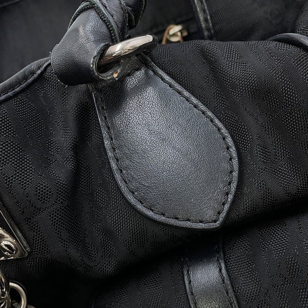 ディオール ハンドバッグ オブリーク ラブリー ナイロン レザー NLC44164 Christian Dior 黒