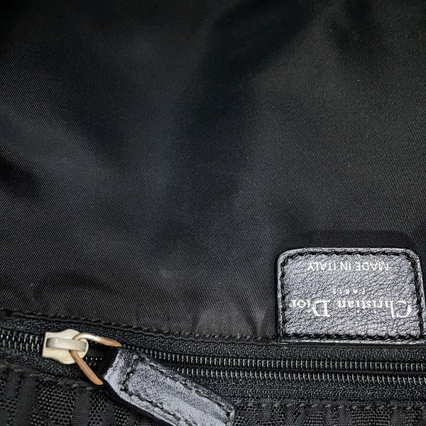 ディオール ハンドバッグ オブリーク ラブリー ナイロン レザー NLC44164 Christian Dior 黒