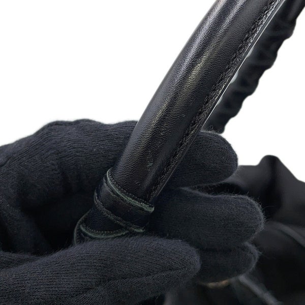 ディオール ハンドバッグ オブリーク ラブリー ナイロン レザー NLC44164 Christian Dior 黒