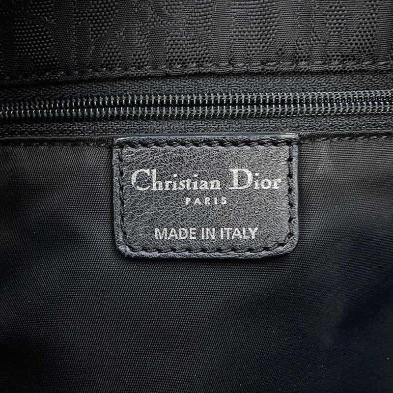 ディオール ハンドバッグ オブリーク ラブリー ナイロン レザー NLC44164 Christian Dior 黒