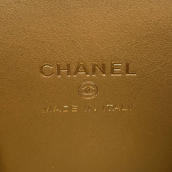 シャネル チェーンショルダーバッグ ココマーク マトラッセ ココボール バニティバッグ スモール  ラムスキン AP1447 CHANEL