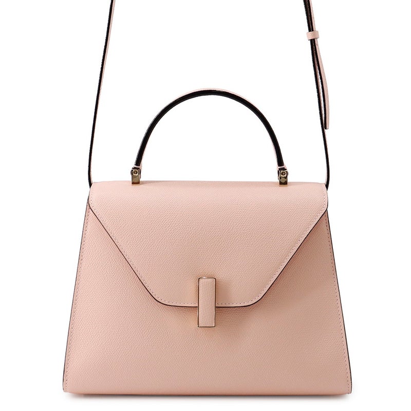 ヴァレクストラ ハンドバッグ イジィデ ミディアム ソフトカーフレザー WBES0056028LOC99PN Valextra 2way ピンク