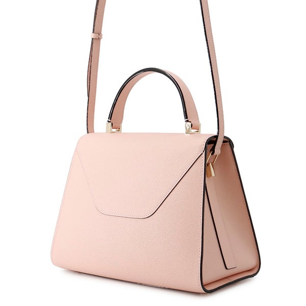 ヴァレクストラ ハンドバッグ イジィデ ミディアム ソフトカーフレザー WBES0056028LOC99PN Valextra 2way ピンク