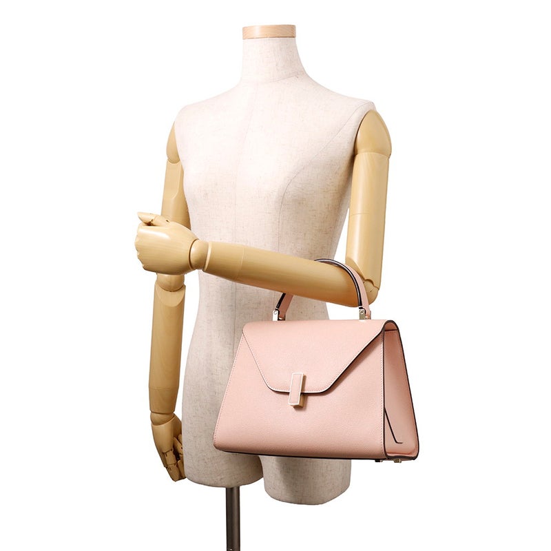 ヴァレクストラ ハンドバッグ イジィデ ミディアム ソフトカーフレザー WBES0056028LOC99PN Valextra 2way ピンク