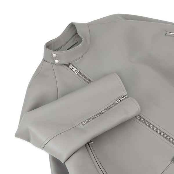 ロエベ ジャケット トラペーズ レザー  レディースサイズ36 S540Y34L35 LOEWE アウター