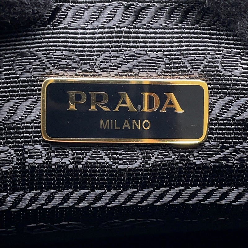 プラダ ショルダーバッグ Re-Edition 2005 サフィアーノレザー 1BH204 PRADA 2wayバッグ 黒