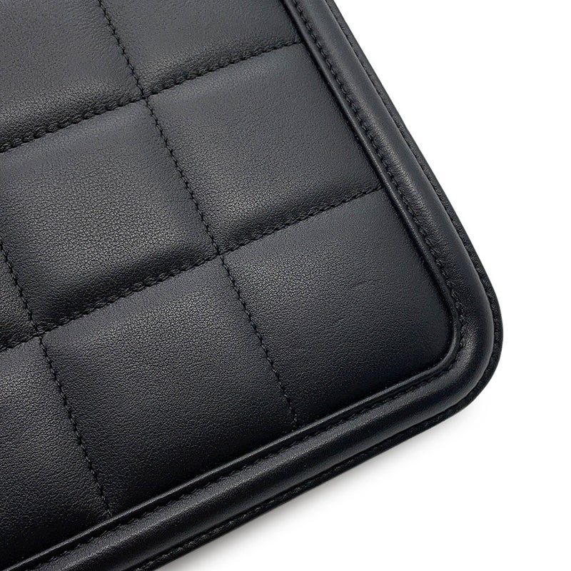 シャネル チェーンショルダーバッグ スモール ショッピングバッグ ラムスキン AS5250 CHANEL 黒