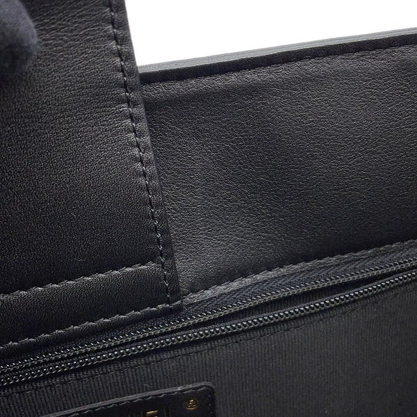 シャネル チェーンショルダーバッグ スモール ショッピングバッグ ラムスキン AS5250 CHANEL 黒