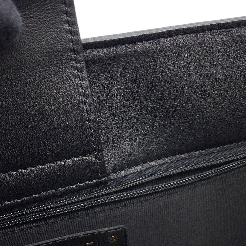 シャネル チェーンショルダーバッグ スモール ショッピングバッグ ラムスキン AS5250 CHANEL 黒