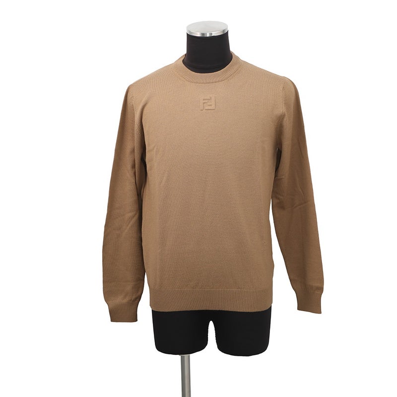 フェンディ セーター FF モチーフ ウール メンズサイズ48 FZX091 FENDI トップス ニット