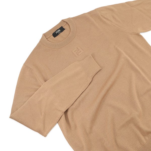 フェンディ セーター FF モチーフ ウール メンズサイズ48 FZX091 FENDI トップス ニット