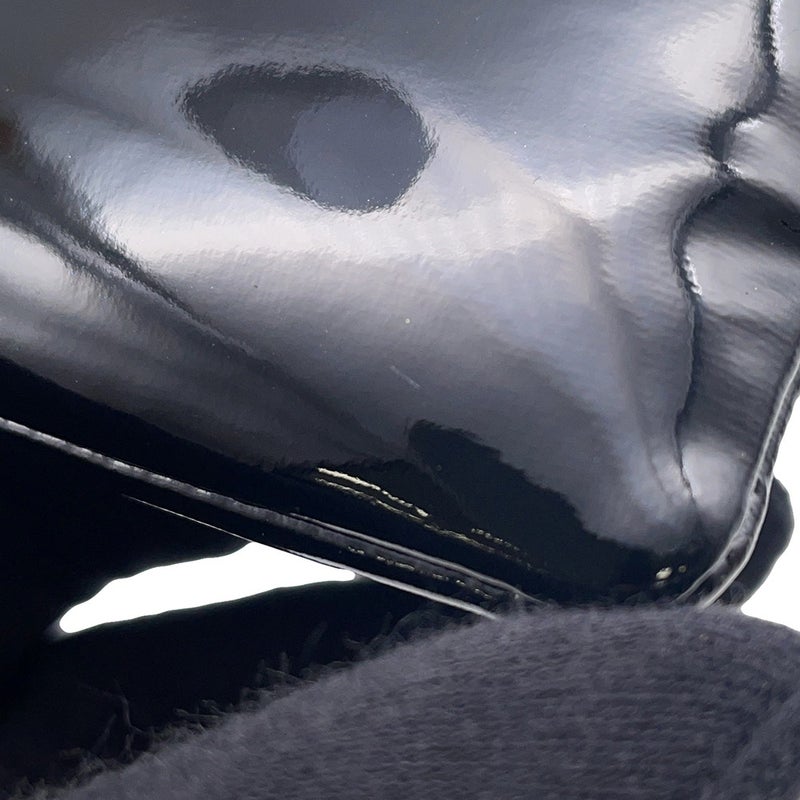 サンローランパリ コインケース パフィー パテント ロゴ 777889 SAINT LAURENT PARIS 財布 黒