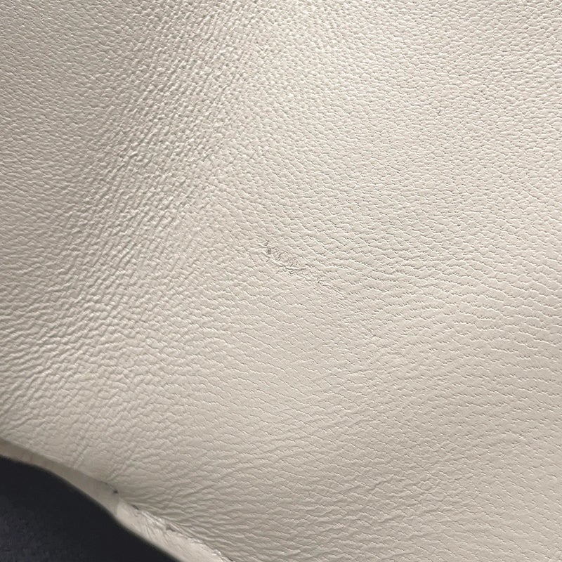 サンローランパリ 三つ折り財布 モノグラム オリガミ タイニーウォレット レザー 668274 SAINT LAURENT PARIS 財布 白