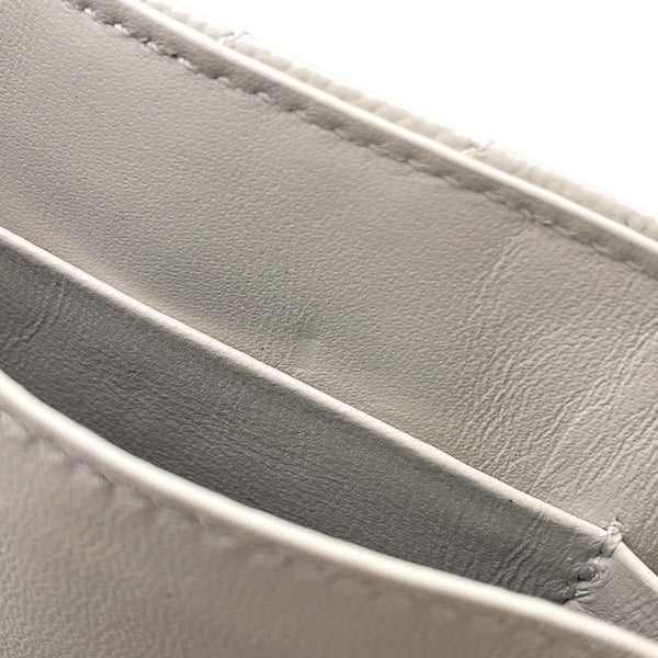 サンローランパリ 三つ折り財布 モノグラム オリガミ タイニーウォレット レザー 668274 SAINT LAURENT PARIS 財布 白