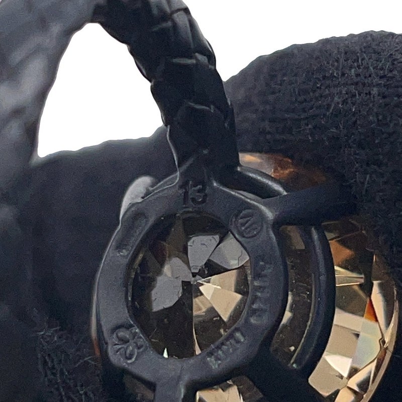 ボッテガヴェネタ リング カラーストーン ラウンドカット イントレチャート サイズ13号 BOTTEGA VENETA 指輪