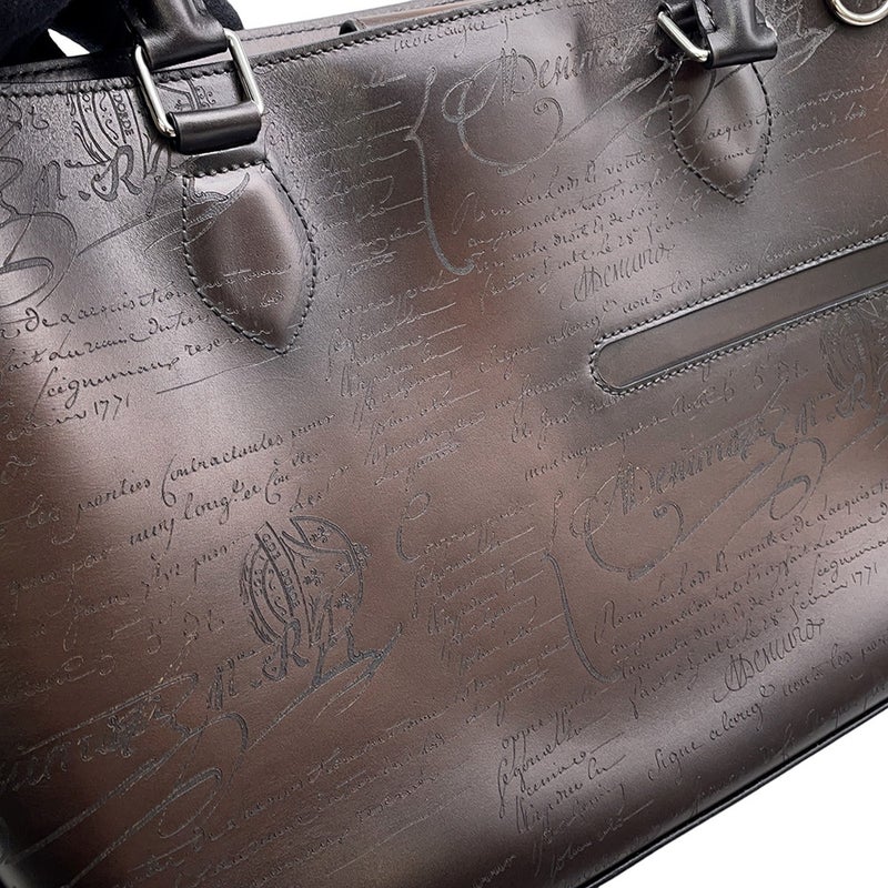 ベルルッティ トートバッグ カリグラフィ トゥジュール スクリットレザー Berluti バッグ メンズ