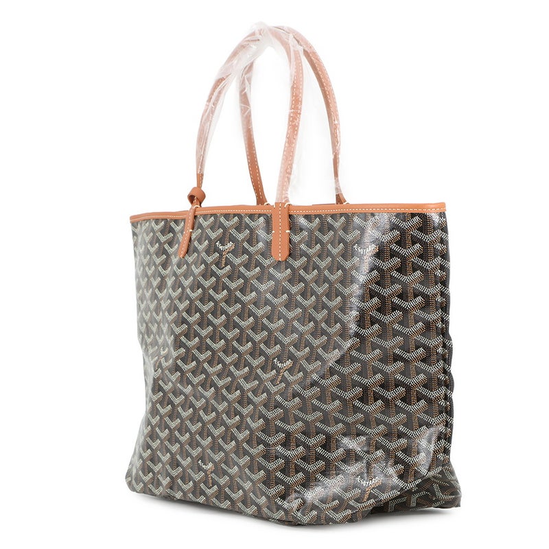 ゴヤール トートバッグ サンルイPM PVC/レザー STLOUIPMLTY01CL03P GOYARD ポーチ付き