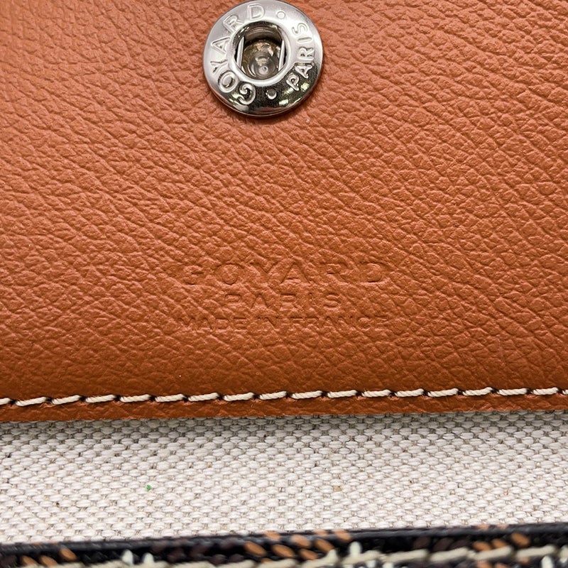 ゴヤール トートバッグ サンルイPM PVC/レザー STLOUIPMLTY01CL03P GOYARD ポーチ付き