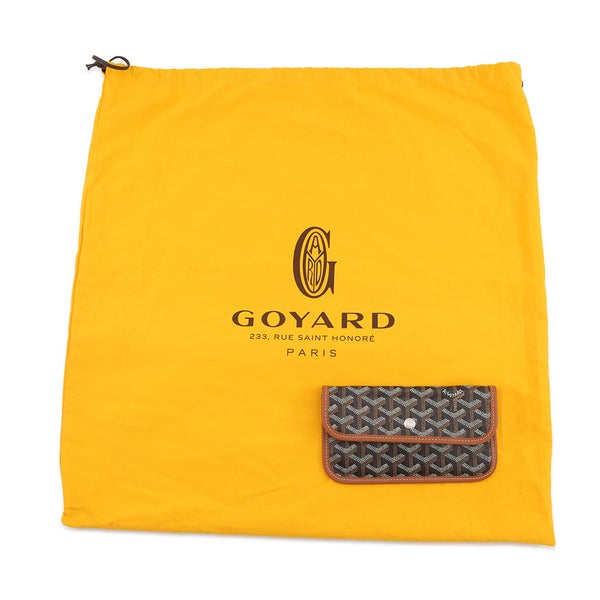 ゴヤール トートバッグ サンルイPM PVC/レザー STLOUIPMLTY01CL03P GOYARD ポーチ付き