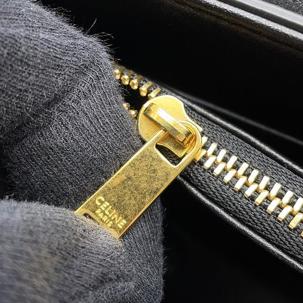 セリーヌ ハンドバッグ ティーン ニノ レザー 118113 CELINE 2wayショルダーバッグ 黒