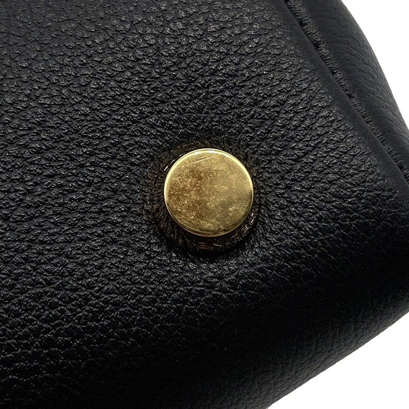 セリーヌ ハンドバッグ ティーン ニノ レザー 118113 CELINE 2wayショルダーバッグ 黒