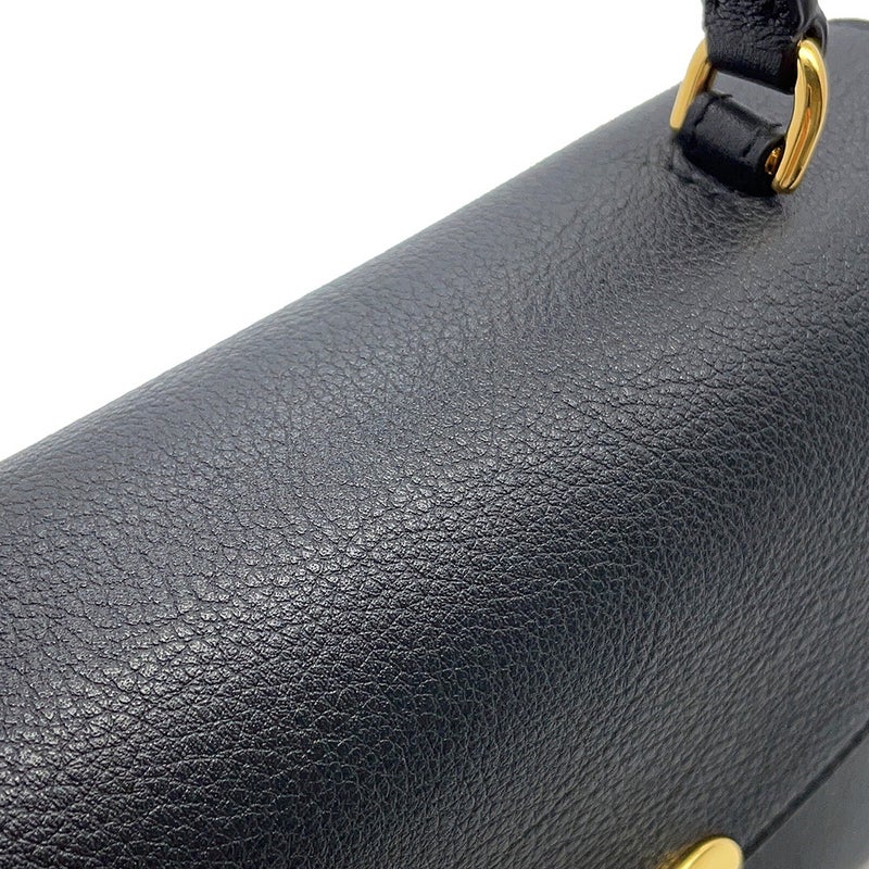 セリーヌ ハンドバッグ ティーン ニノ レザー 118113 CELINE 2wayショルダーバッグ 黒