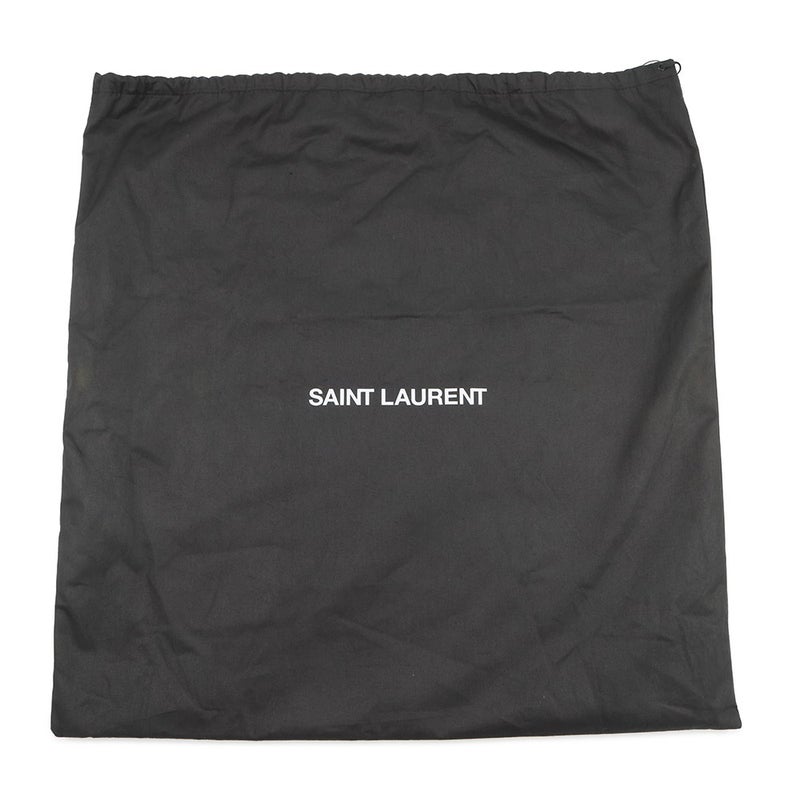 サンローランパリ トートバッグ リヴ ゴーシュ スモール キャンバス/レザー 632539 SAINT LAURENT PARIS 黒