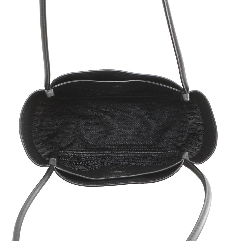 プラダ トートバッグ ショッピングトート レザー 1BG539 PRADA 黒