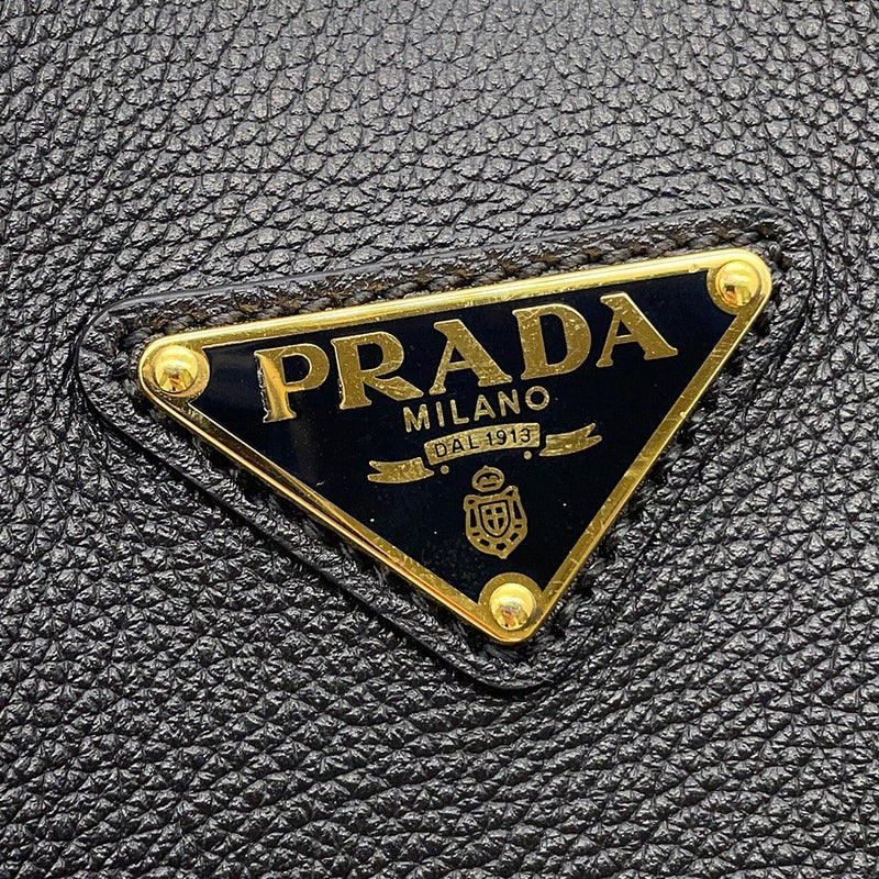 プラダ トートバッグ ショッピングトート レザー 1BG539 PRADA 黒