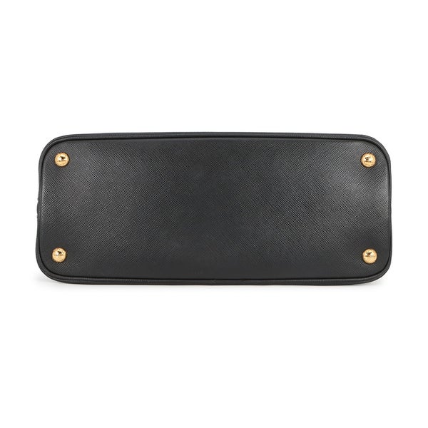 プラダ ハンドバッグ サフィアーノレザー BL0837 PRADA 2wayショルダーバッグ 黒