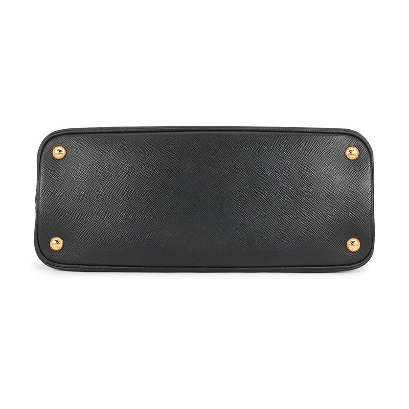 プラダ ハンドバッグ サフィアーノレザー BL0837 PRADA 2wayショルダーバッグ 黒