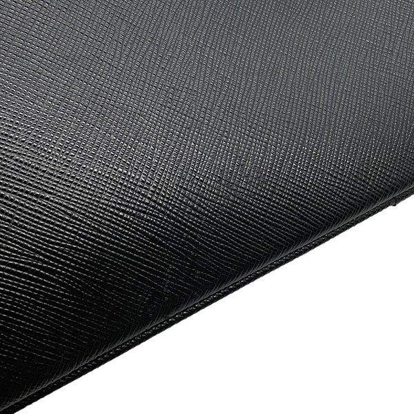 プラダ ハンドバッグ サフィアーノレザー BL0837 PRADA 2wayショルダーバッグ 黒