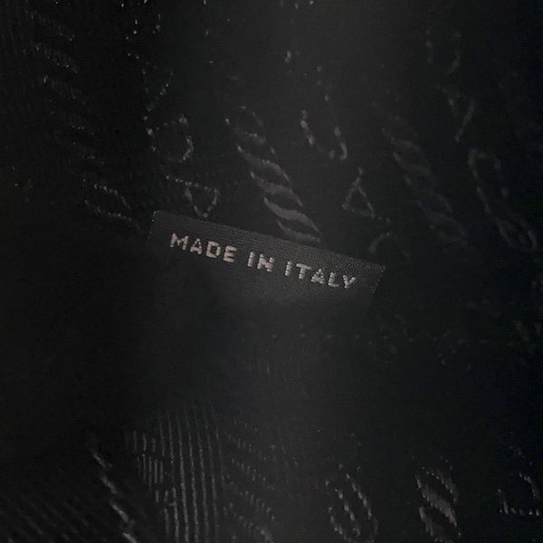 プラダ ハンドバッグ サフィアーノレザー BL0837 PRADA 2wayショルダーバッグ 黒