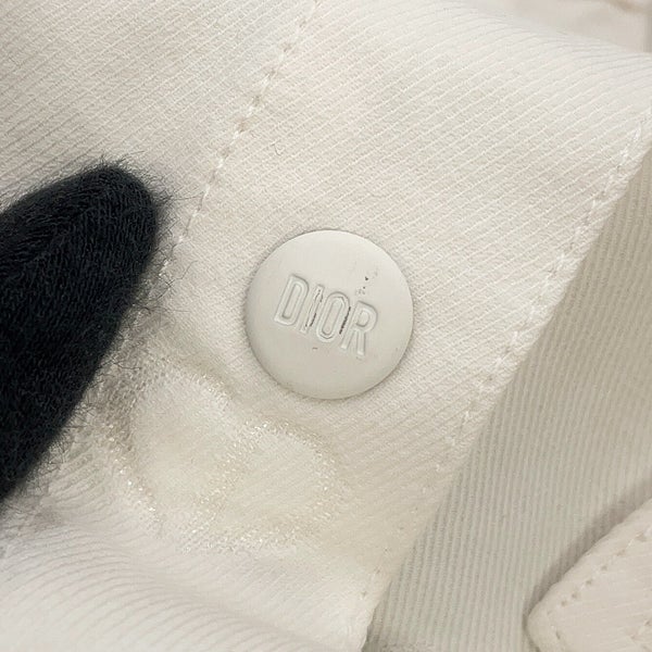 クリスチャン・ディオール ジャケット クロップドジャケット CDハート キッズサイズ13A 4WBM11JKTG アウター 白
