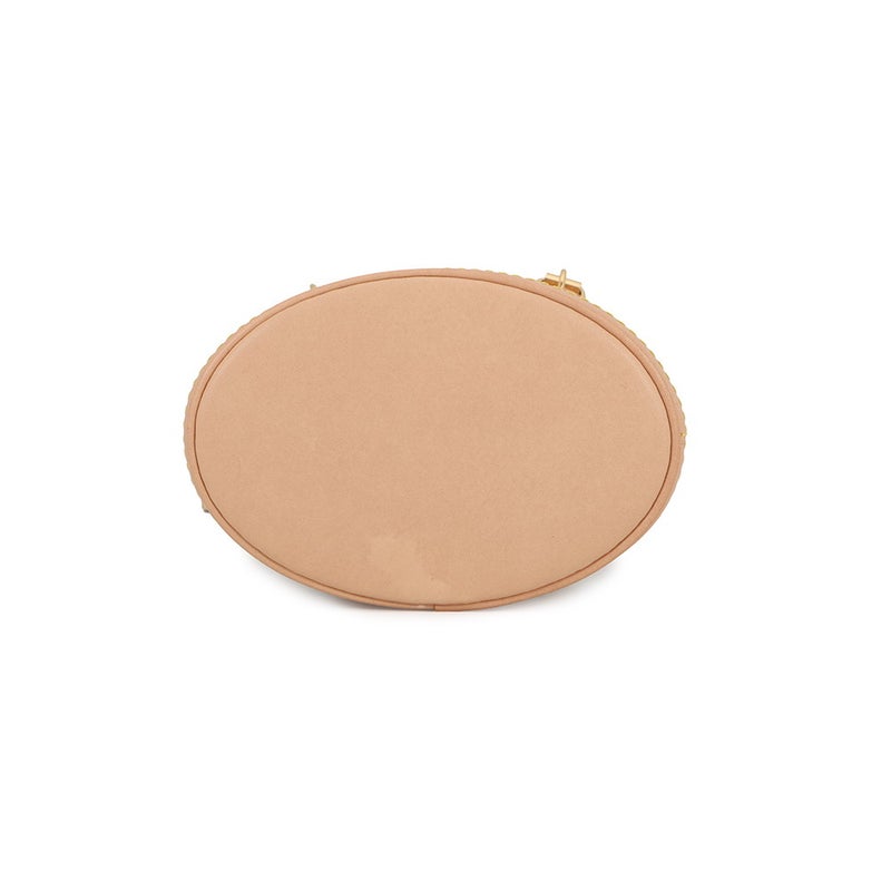 ルイヴィトン ハンドバッグ モノグラム・ミニ ナノ・バケットM12317 2wayショルダーバッグ 白