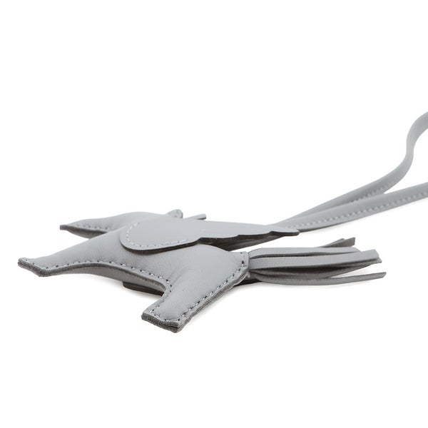 エルメス バッグチャーム ロデオPM ペガサス グリパンタン ラムスキン K刻印