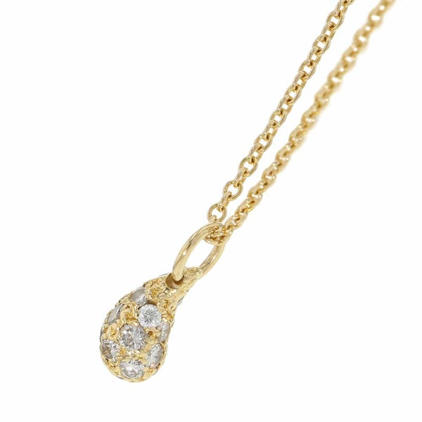 ティファニー ネックレス エルサ・ペレッティ ティアドロップ ペンダント ダイヤモンド K18YGイエローゴールド Tiffany&Co. ジュエリー