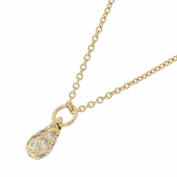 ティファニー ネックレス エルサ・ペレッティ ティアドロップ ペンダント ダイヤモンド K18YGイエローゴールド Tiffany&Co. ジュエリー