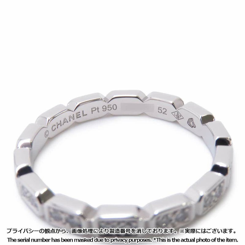 シャネル リング プルミエール プロメス リング ダイヤモンド Pt950プラチナ サイズ52 J4005 CHANEL 指輪 ジュエリー