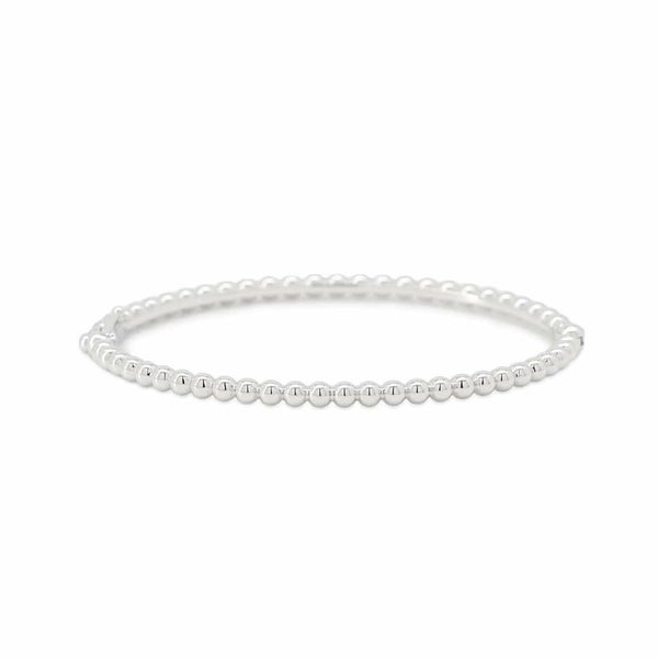 ヴァンクリーフ&アーペル ブレスレット ペルレ ゴールドパール ミディアム K18WGホワイトゴールド VCARO7A900 バングル ジュエリー