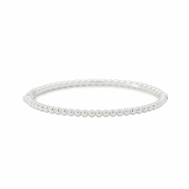 ヴァンクリーフ&アーペル ブレスレット ペルレ ゴールドパール ミディアム K18WGホワイトゴールド VCARO7A900 バングル ジュエリー